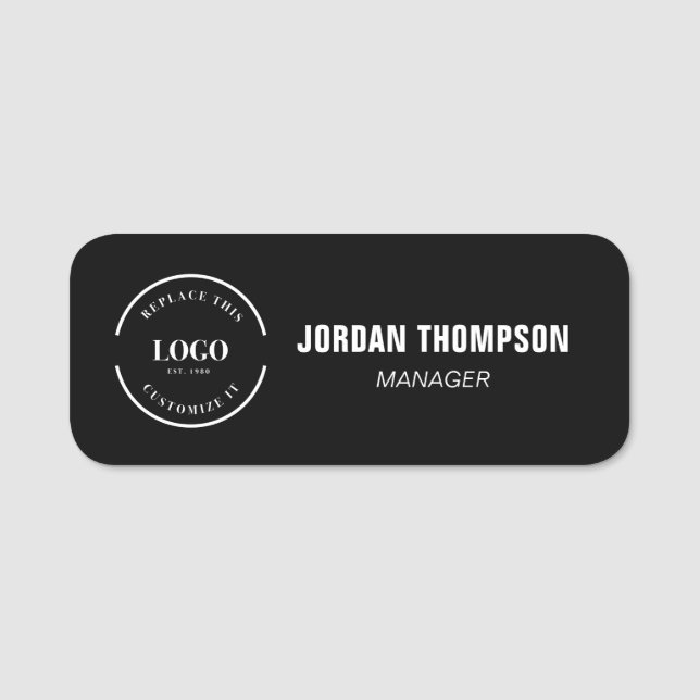 Logotipo comercial Personalizado de identificación (Anverso)