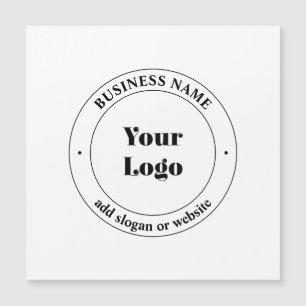 Logotipo comercial y texto promocional   Blanco
