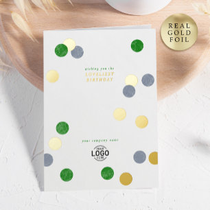 Logotipo Corporativo Simple y Moderno Dorado de Cu