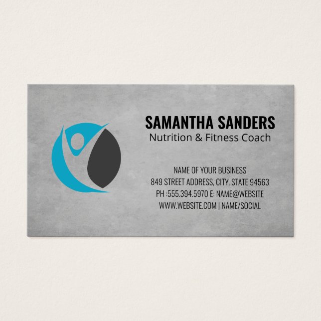 Logotipo de aptitud (Frente)