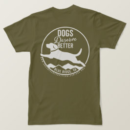 Logotipo de blanco verde del ejército de camisetas