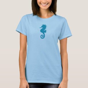 Logotipo de caballete de mar Imagen y camiseta col