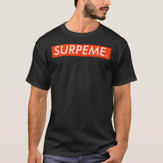 Logotipo de caja SURPEME camiseta clásica