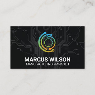 Logotipo de color técnico   Tarjeta de presentació