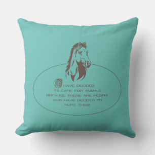 Logotipo de cuidado de animales - Almohada