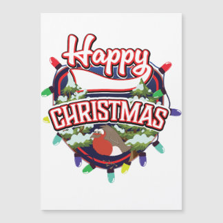 Logotipo de dibujos animados de Feliz Navidad