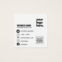 Logotipo de diseño de tarjeta de visita corporativ