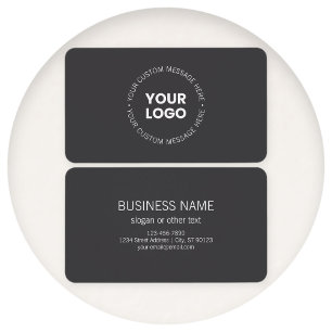 Logotipo de empresa minimalista moderno/ cualquier
