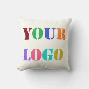 Logotipo de empresa personalizado Almohada de lanz