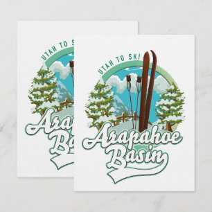 logotipo de esquí de Arapahoe Basin Utah