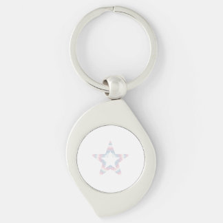 logotipo de estrella en llavero