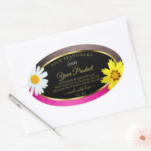 Logotipo de etiquetas de producto negro de Purpuri