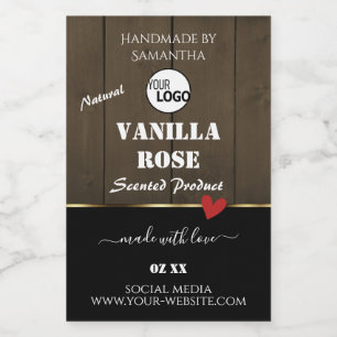 Logotipo de etiquetas de productos de granos de ma