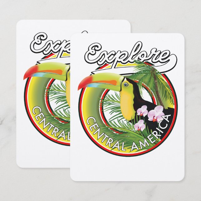 logotipo de Explora Centroamérica. (Anverso / Reverso)