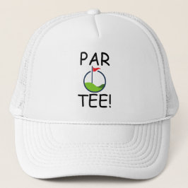 Logotipo de golf "PAR TEE" | Gorra de golf