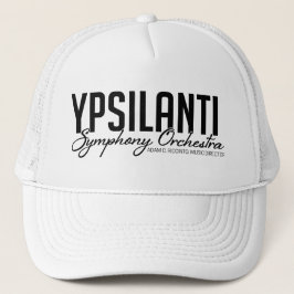 Logotipo de gorro negro de béisbol YSO