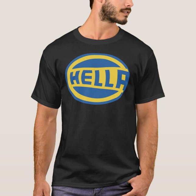 logotipo de hella 4 camiseta esencial (Anverso)