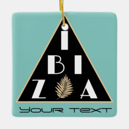 Logotipo de Ibiza España decoración moderna 