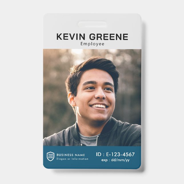 Logotipo de identificación profesional | Tarjeta d (Anverso)