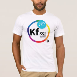 Logotipo de KFSSI en la camiseta de algodón