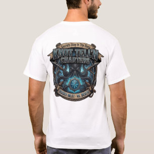 Logotipo de Kraken Cristal Azul - Camiseta