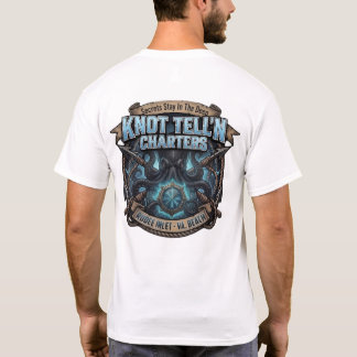 Logotipo de Kraken Cristal Azul - Camiseta