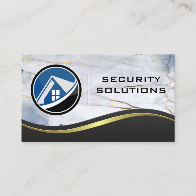 Logotipo de la casa | Tarjeta de presentación de m (Anverso)