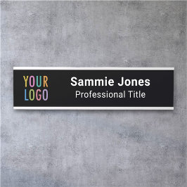 Logotipo de la Compañía de placas de la puerta de 
