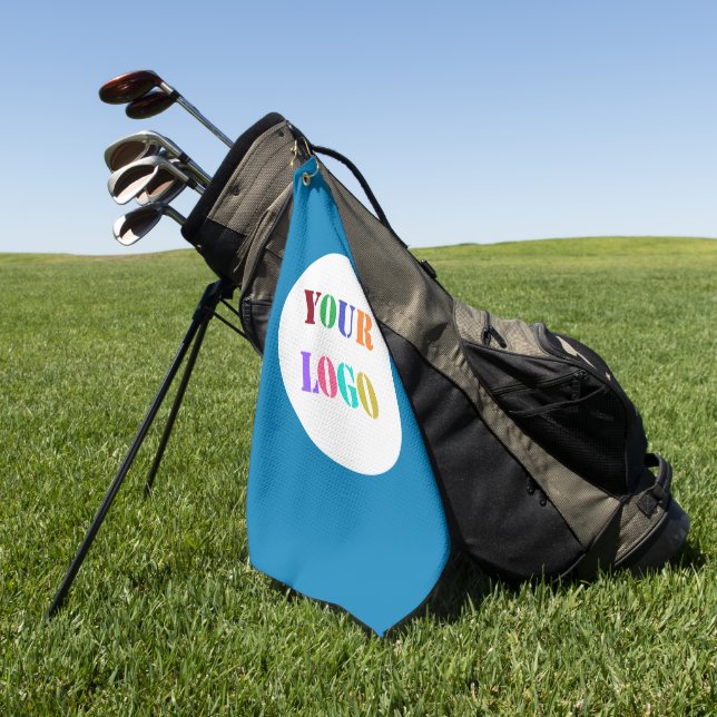 Logotipo de la compañía personalizado Toalla de go (Verde)