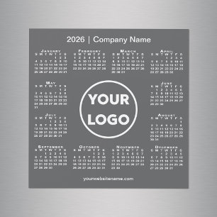 Logotipo de la empresa de calendarios modernos 202
