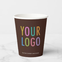Logotipo de la empresa de Vasos de Papel para Café
