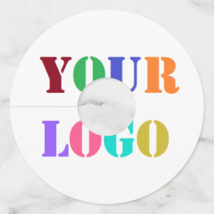 Logotipo de la empresa personalizado Etiqueta de v