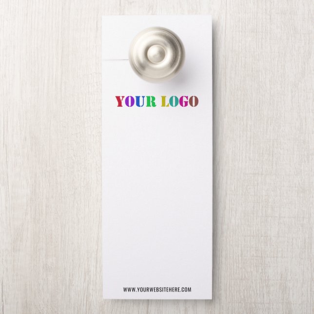 Logotipo de la empresa personalizado y colgador de (En pomo)