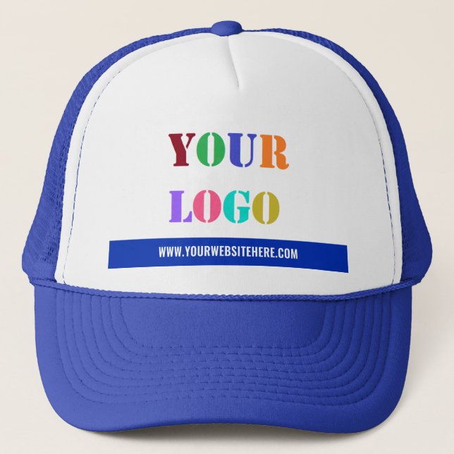 Logotipo de la empresa personalizado y sombrero de (Anverso)