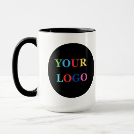 Logotipo de la empresa Taza de café personalizada 
