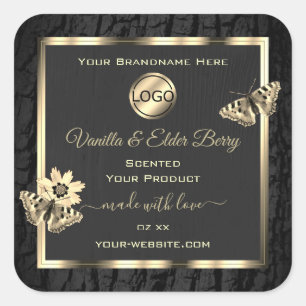 Logotipo de la etiqueta de producto Black Tree Bar