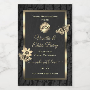 Logotipo de la etiqueta de producto Black Tree Bar