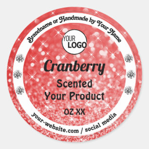 Logotipo de la etiqueta de producto del Purpurina