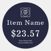 Logotipo de la Marina | Etiqueta de Precio de Marc