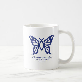 Logotipo de la taza de café de la "mariposa