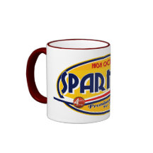 Logotipo de la taza de la gasolina de la "chispa"