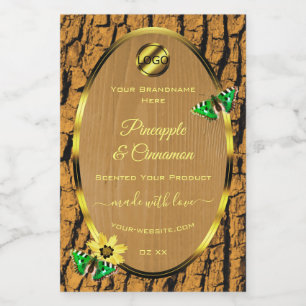 Logotipo de las etiquetas de los productos de la c