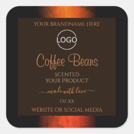 Logotipo de las etiquetas de los productos de márm