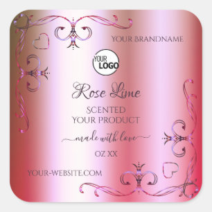 Logotipo de las etiquetas de los productos orgánic