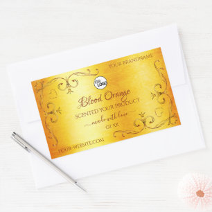 Logotipo de las etiquetas de los productos Ornate