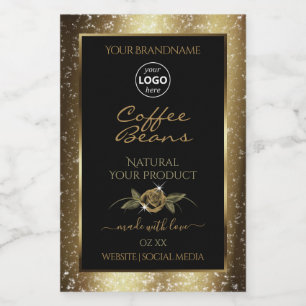 Logotipo de las etiquetas de productos de color ne