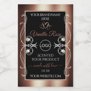 Logotipo de las etiquetas de productos Shimmery de