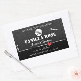 Logotipo de las etiquetas del embalaje de los prod