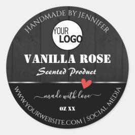 Logotipo de las etiquetas del embalaje de los prod