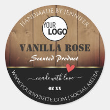 Logotipo de las etiquetas del producto de grano de